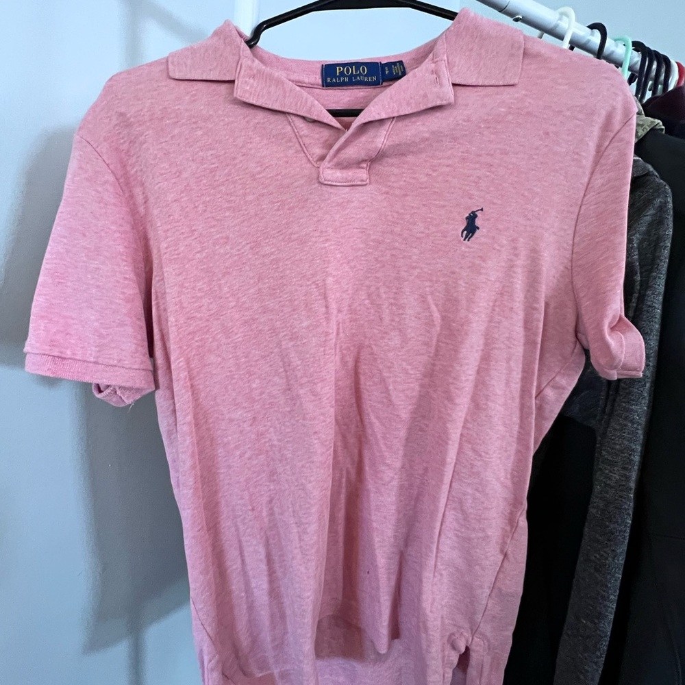 Ralph Lauren Pink Polo Shirt